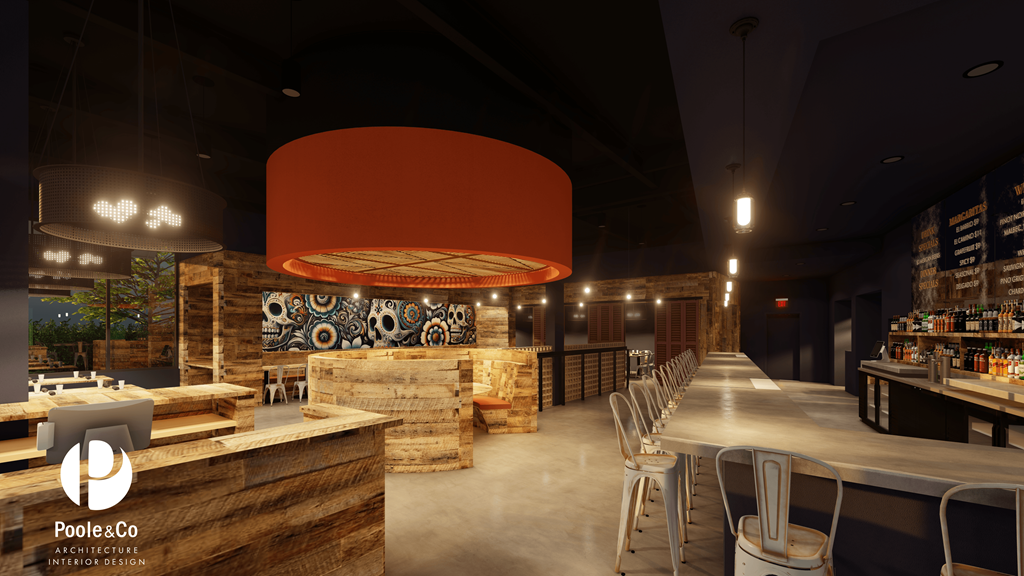 Rendering of El Barrio onsite at West Row Lofts and Townhomes in Birmingham, AL